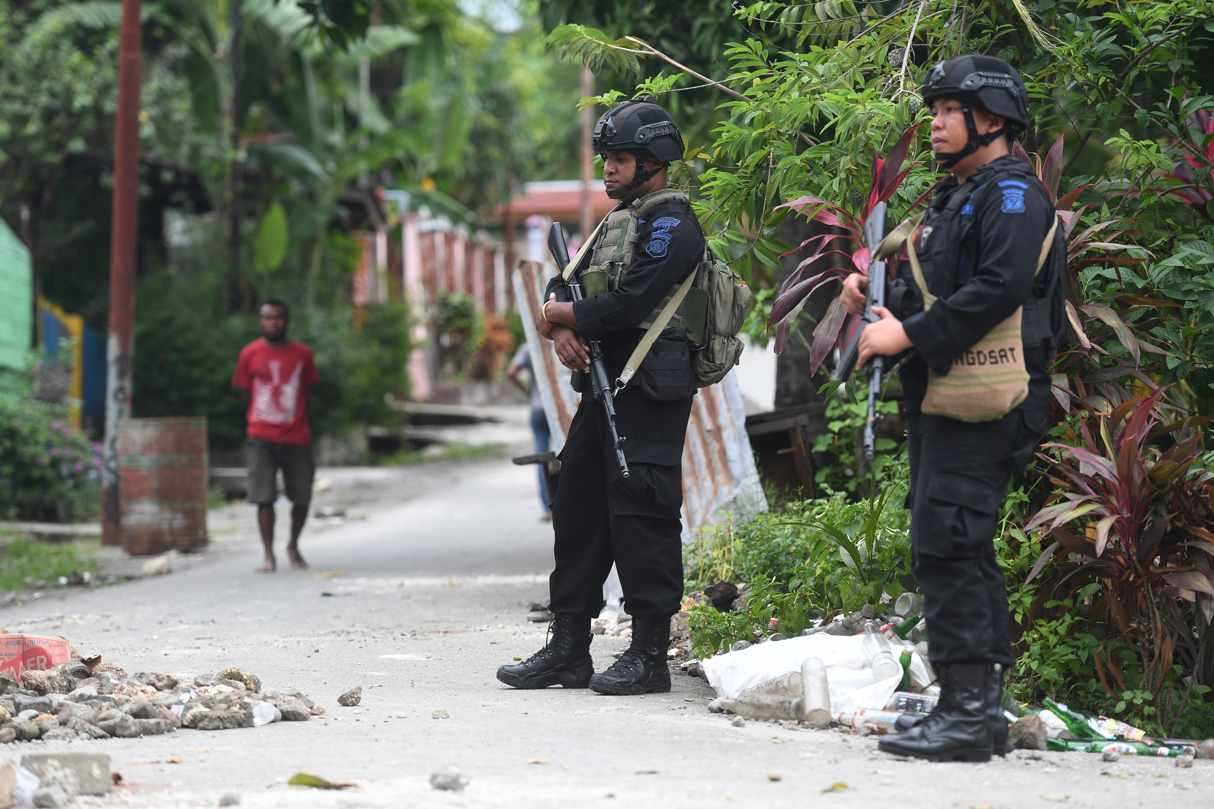 Jayapura pasca unjuk rasa