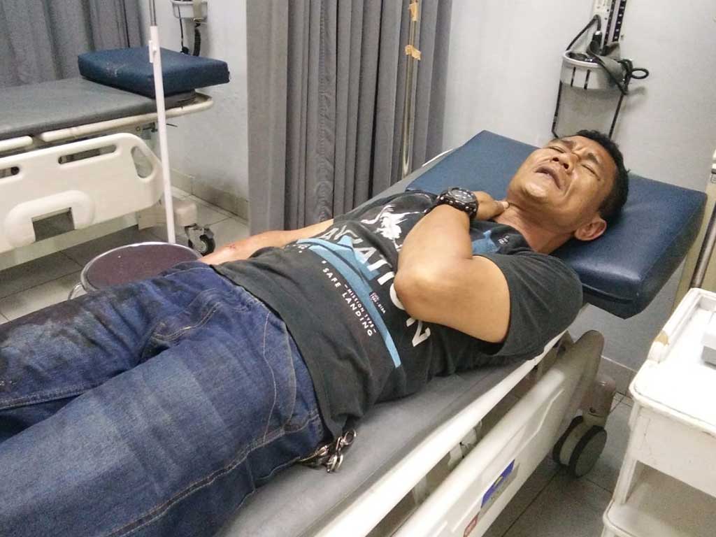 Korban begal di medan