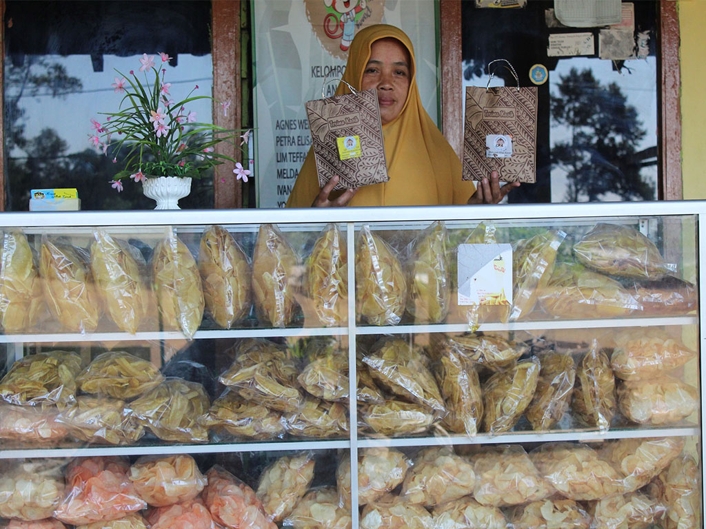 Penjual Keripik Singkong