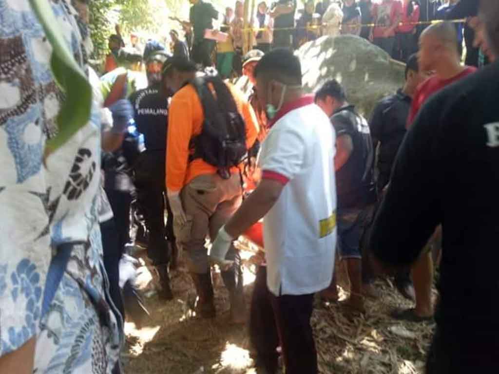 Olah TKp Pembacokan di Pemalang
