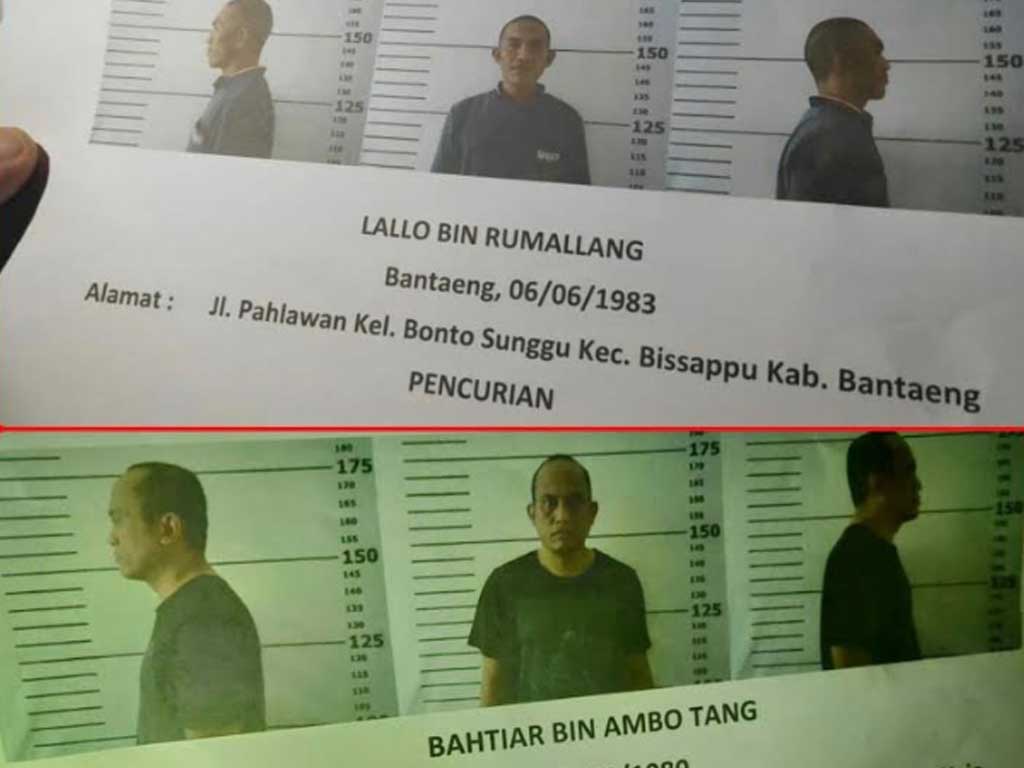 Dua tahanan Kejaksaan Negeri Wajo