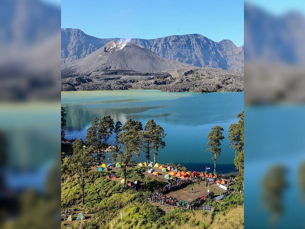 Danau Segara Anak NTB