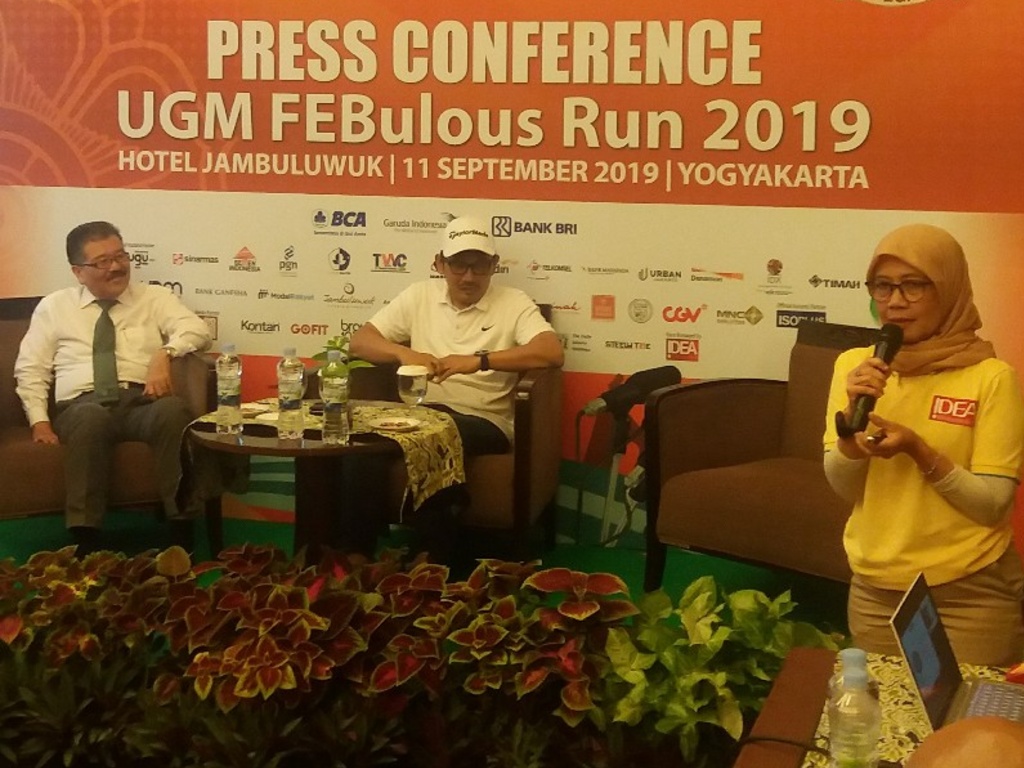 Ketua Panitia UGM FEBulous Run 2019 Tri Rachman Batara