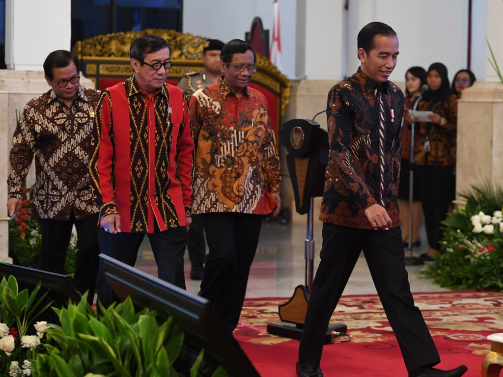 Mahfud MD dan Jokowi