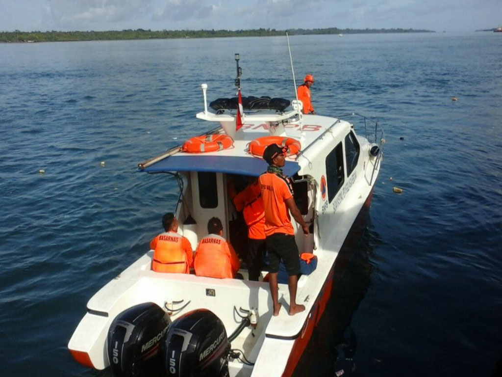 Pencarian Korban Hilang di Laut