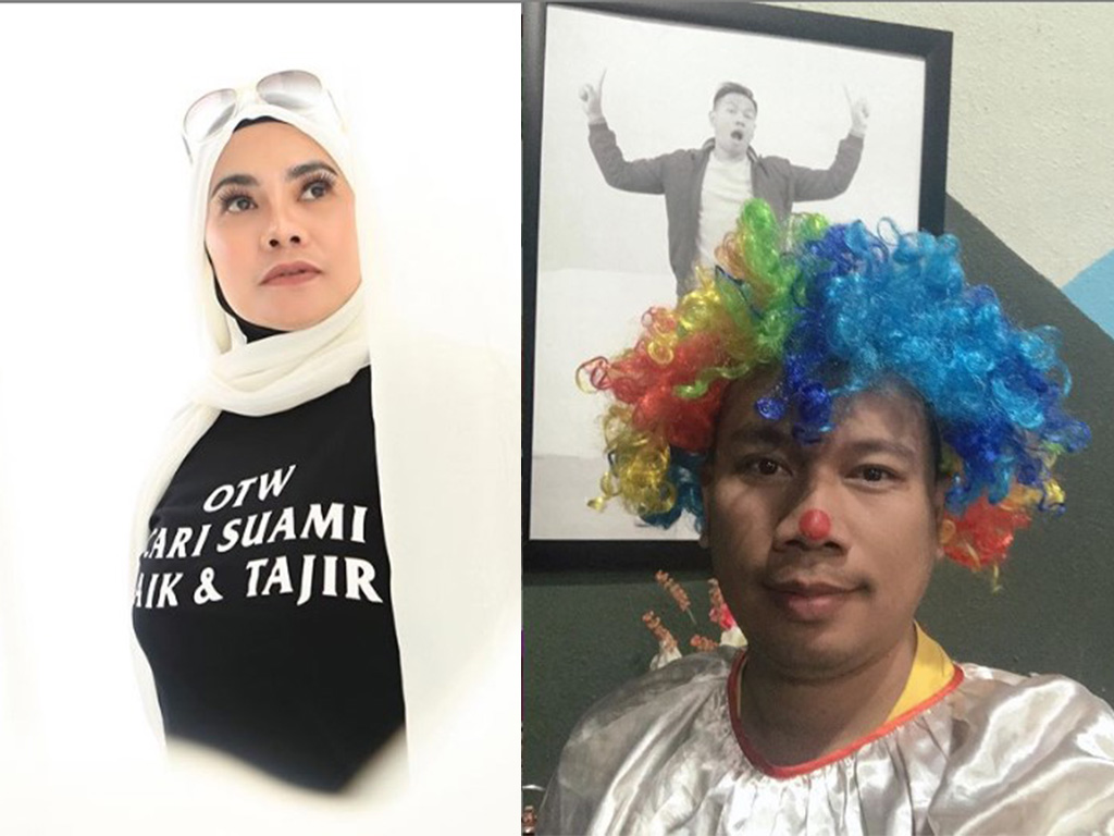 Sarita Abdul Mukti dan Vicky Prasetyo