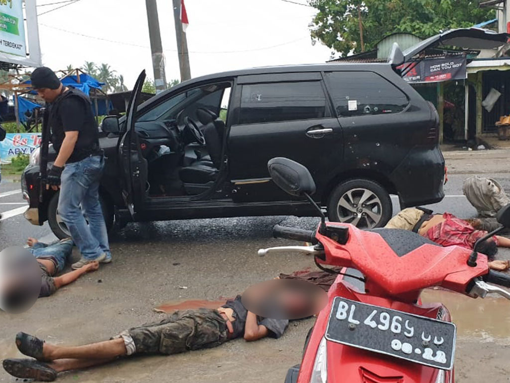 Kelompok Kriminal Bersenjata, Tewas di Banda Aceh