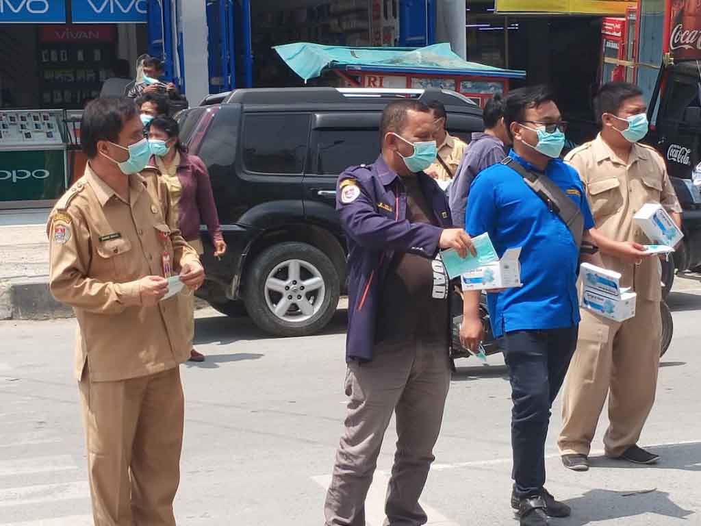 Bagi masker di humbahas