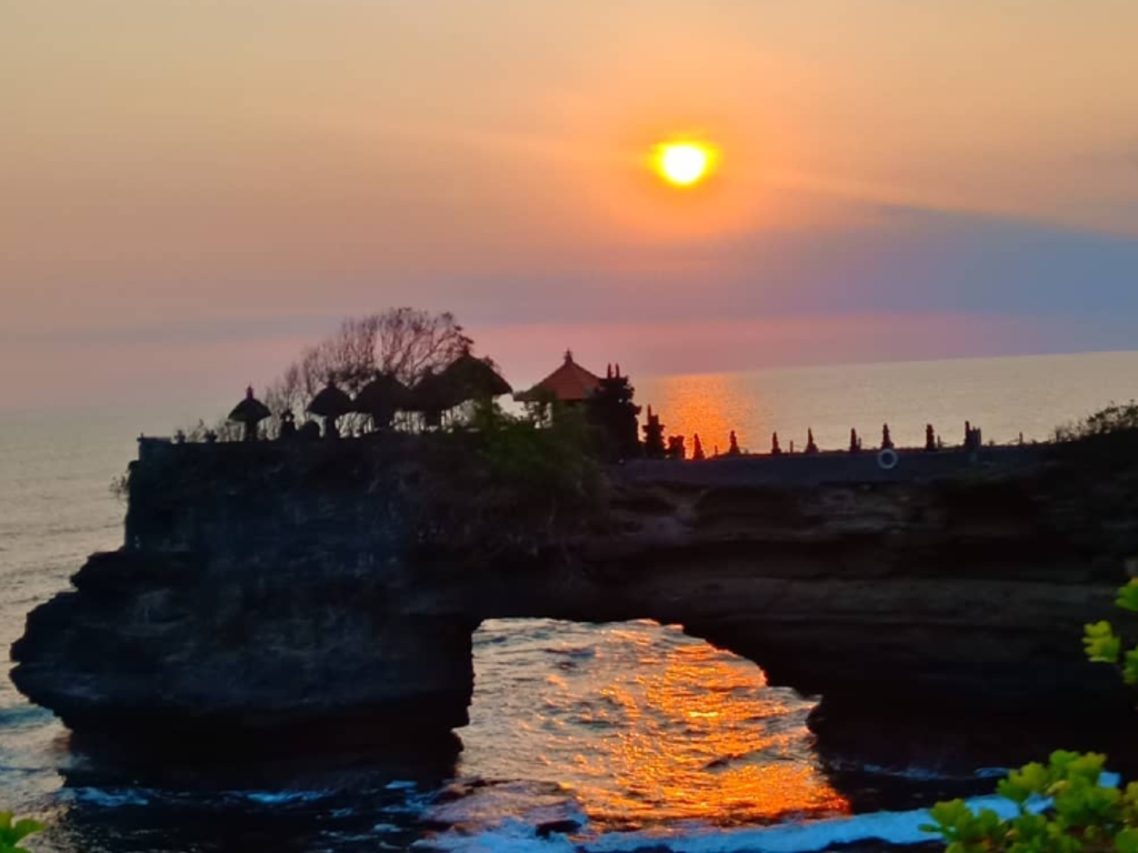 Sunset di Pura Tanah Lot