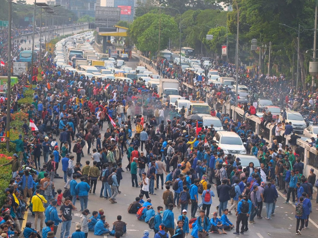 Demo Mahasiswa di DPR