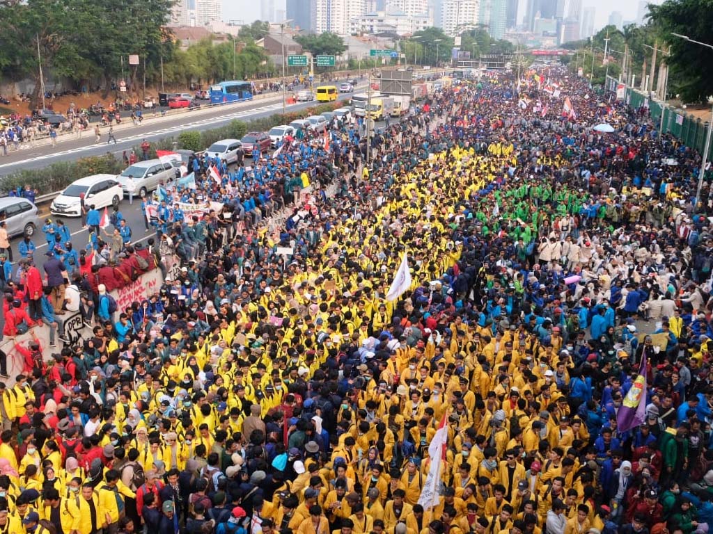 Demo Mahasiswa di DPR