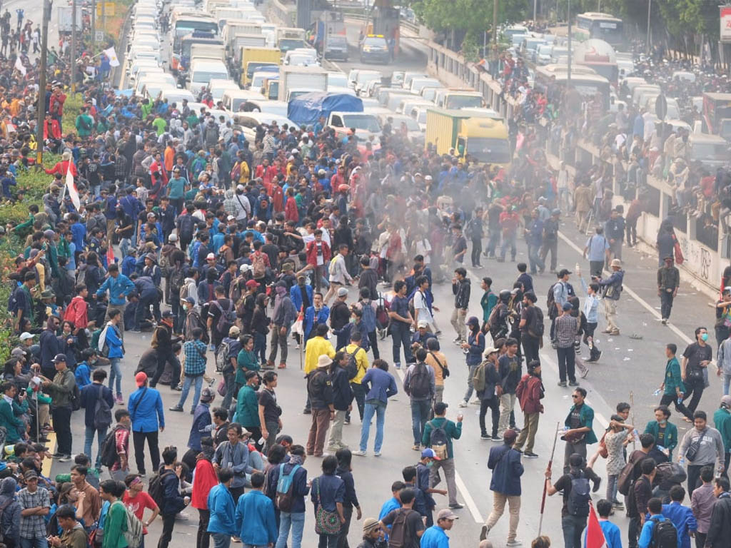 Demo Mahasiswa di DPR