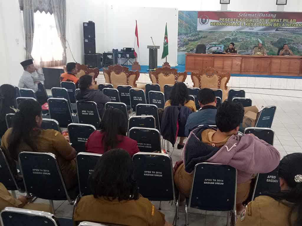 sosialisasi 4 pilar di humbahas