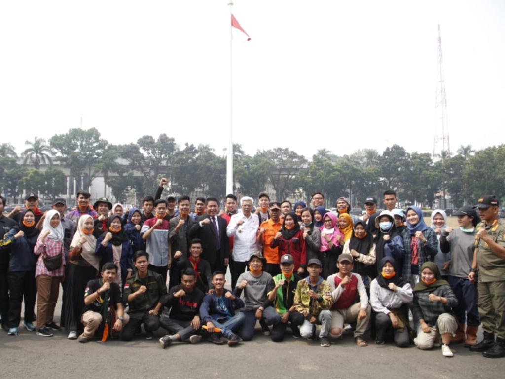 Mahasiswa Sumatera Selatan bersama Gubernur