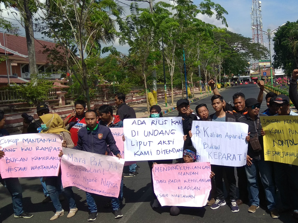 Demo Wartawan