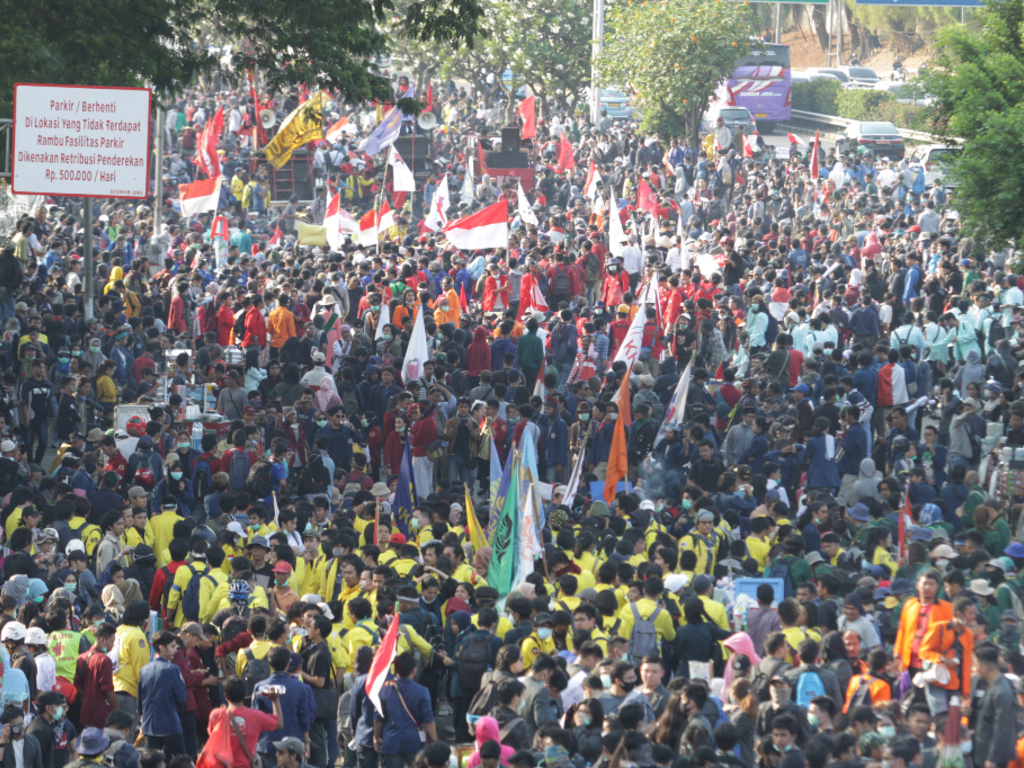 Aksi Demo DPR