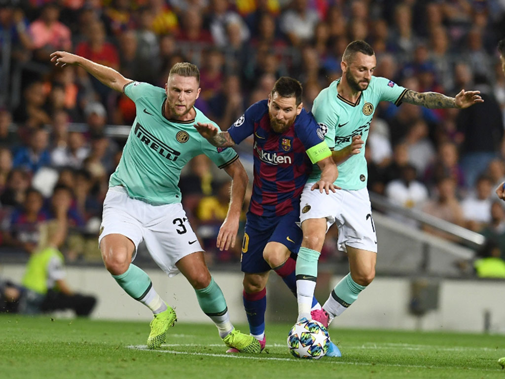 Lionel Messi vs Inter Milan