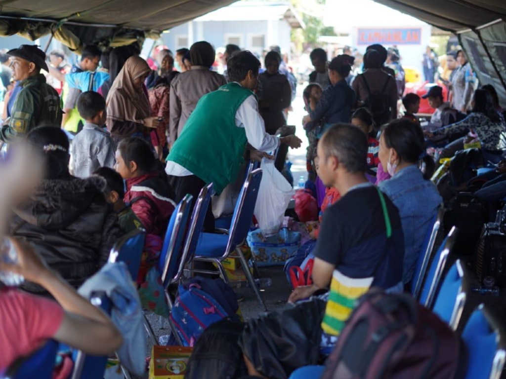 Pengungsi Wamena di Papua