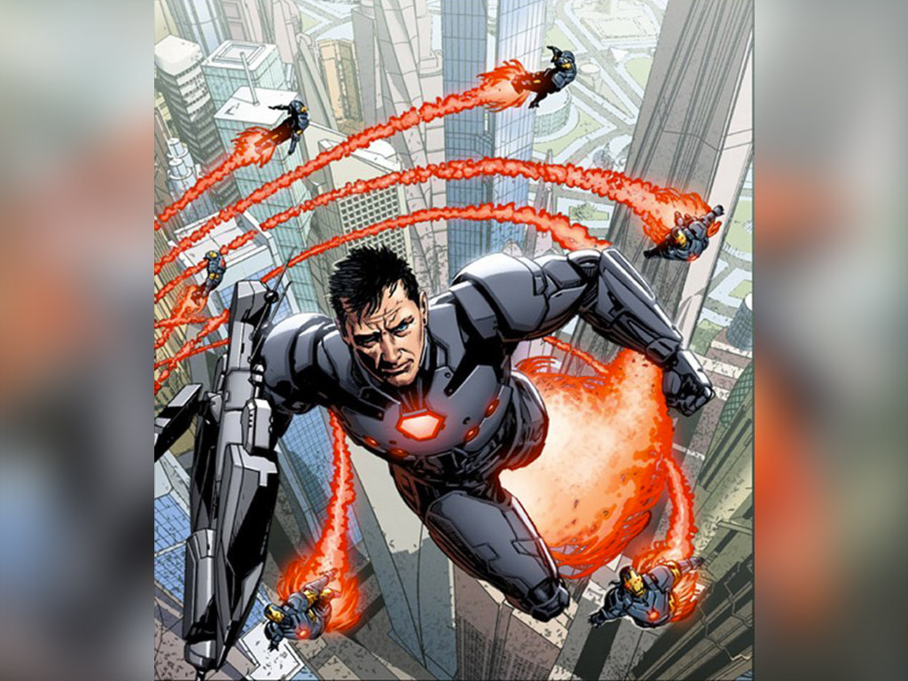 Foto: Arno, Adik Tony Stark Penerus Iron Man 2020 | Tagar