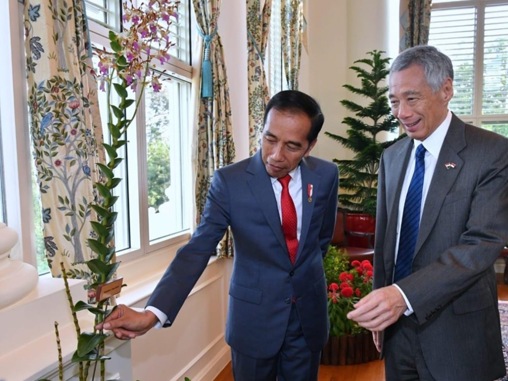 Jokowi dan PM  Lee Hsien Loong