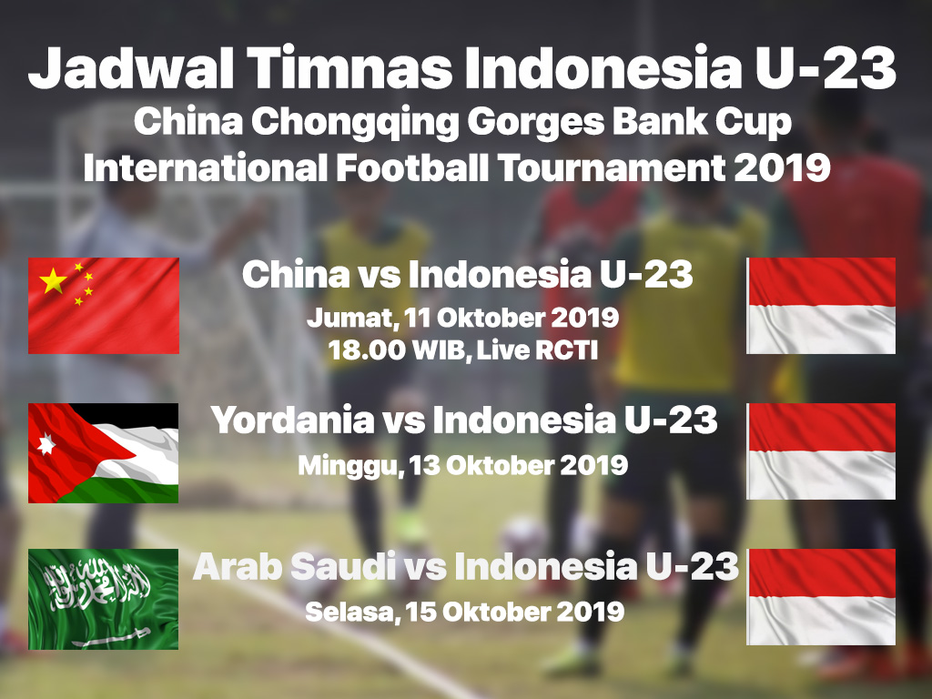 Foto Jadwal Timnas Indonesia U 23 Di Cina
