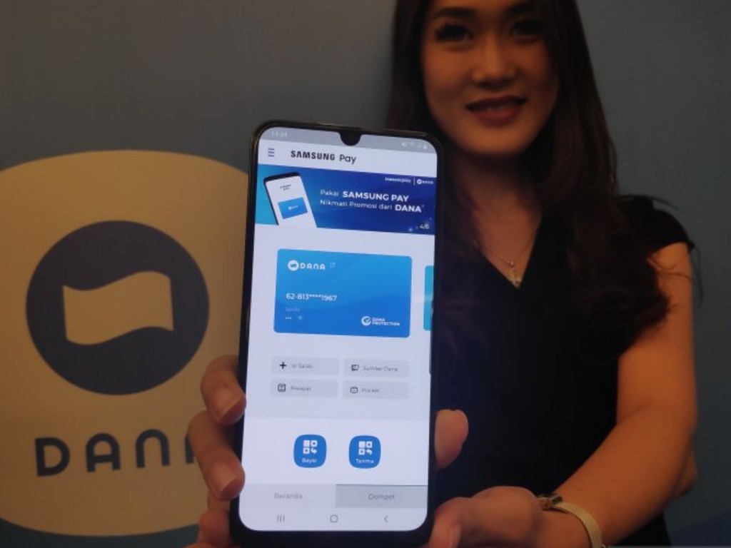 DANA kerja sama Samsung