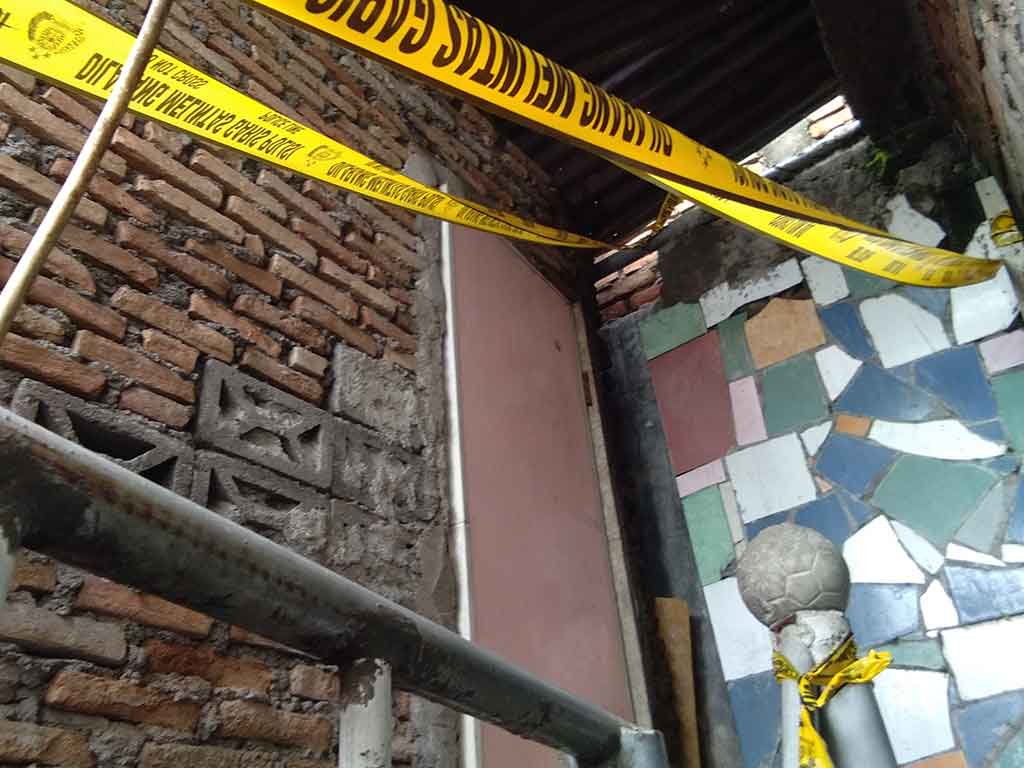 Rumah Terbakar di Medan