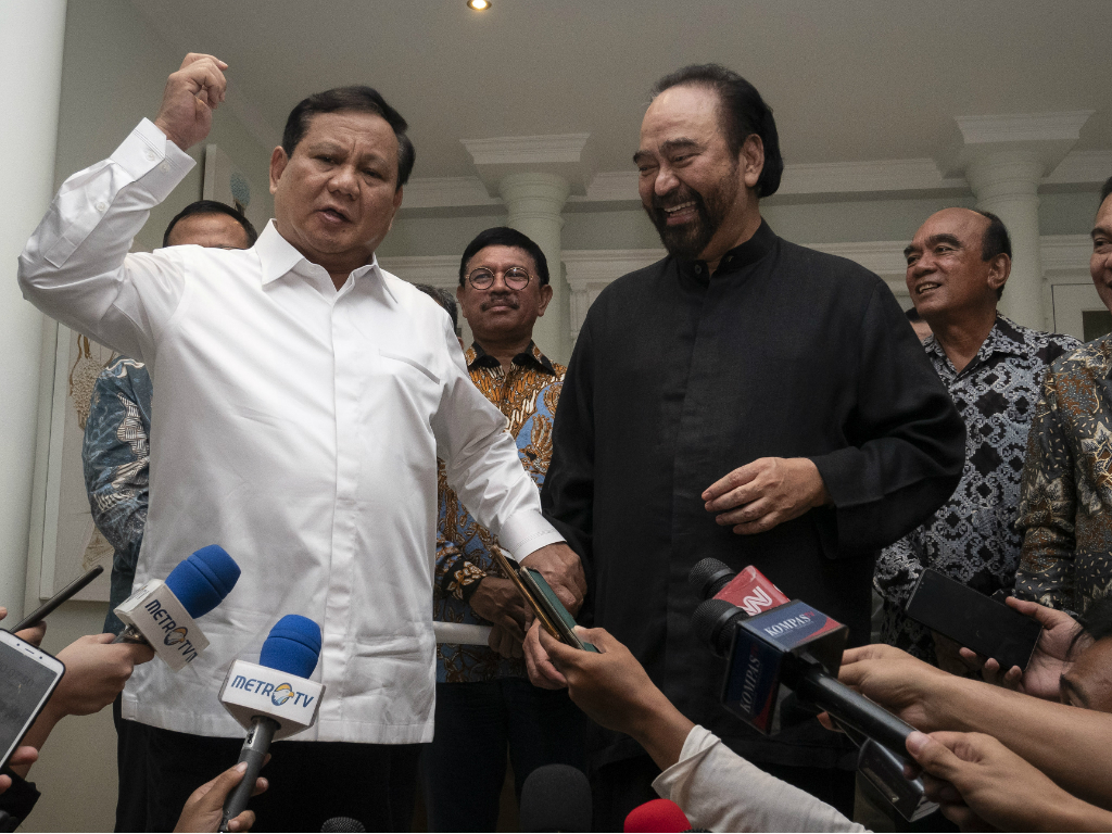 Prabowo dan Surya Paloh