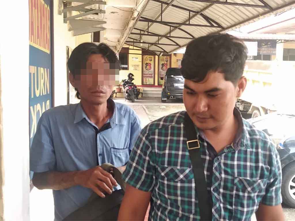 Tersangka Pemalak