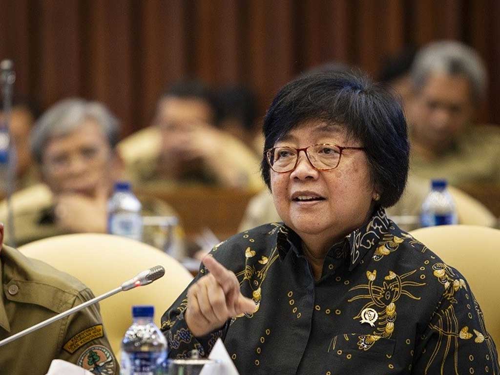 Menteri LHK Siti Nurbaya Bakar