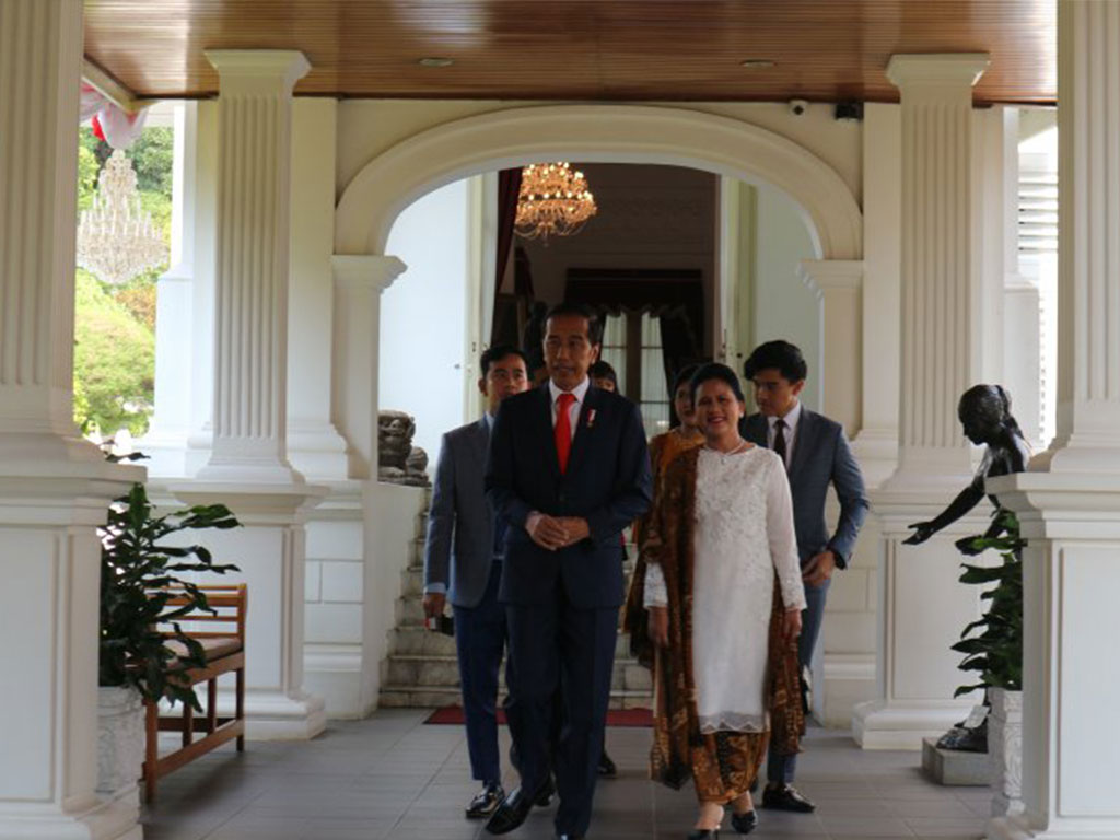 Jokowi dan Iriana