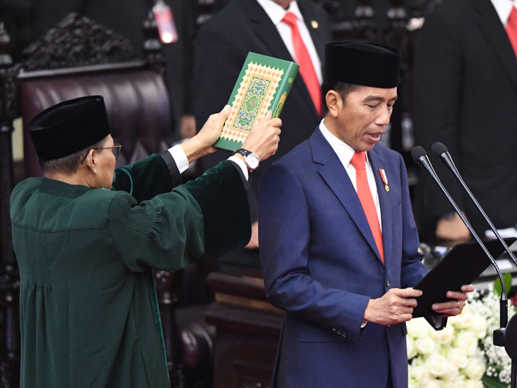 Sumpah Jabatan Jokowi