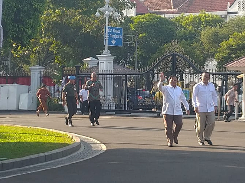 Prabowo ke Istana