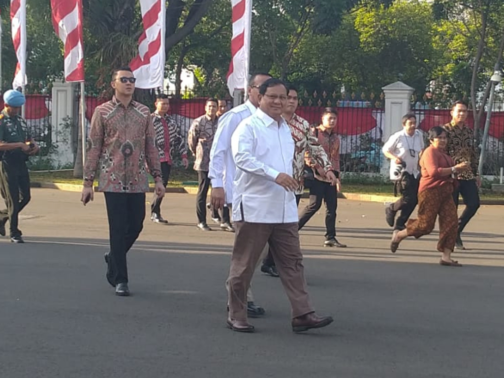 Prabowo ke Istana