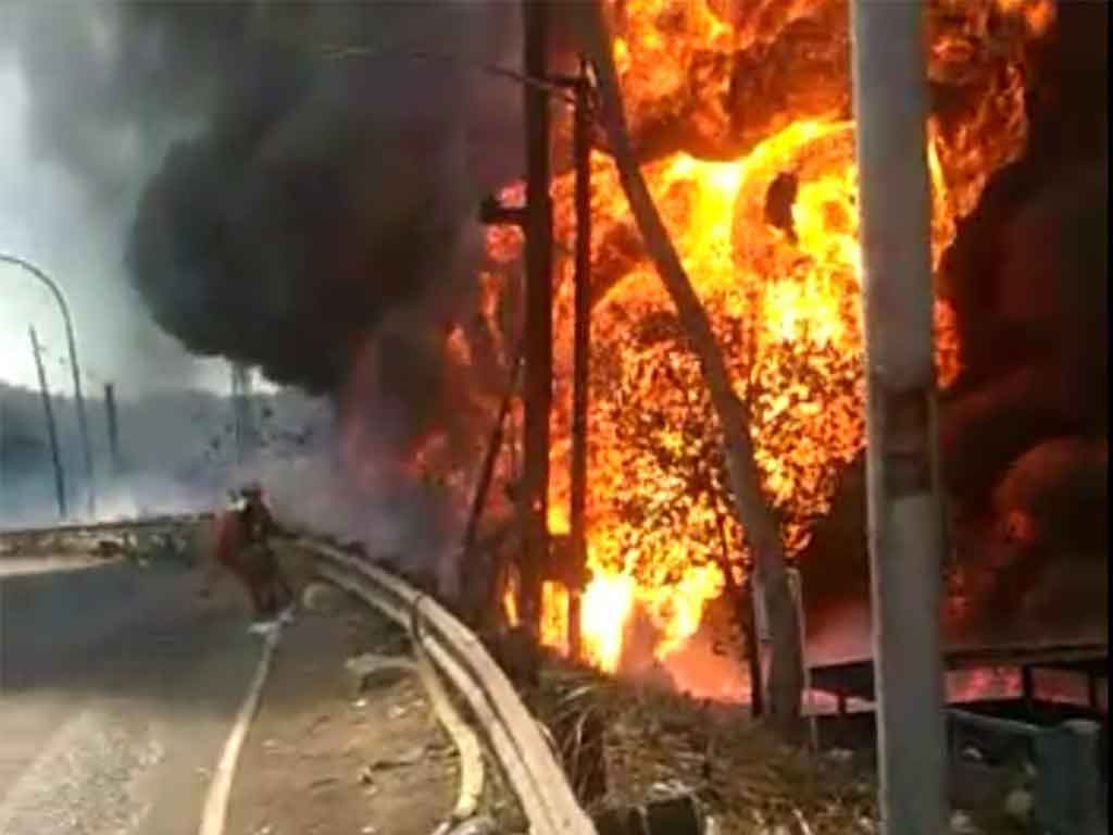 Kebakaran Pipa Pertamina