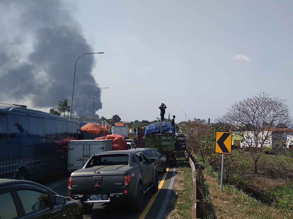 Kebakaran Pipa Pertamina di Cimahi