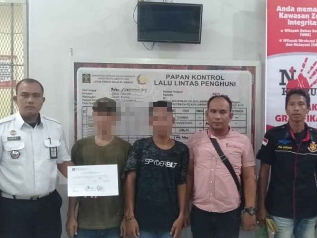 Tersangka Narkoba di Langkat