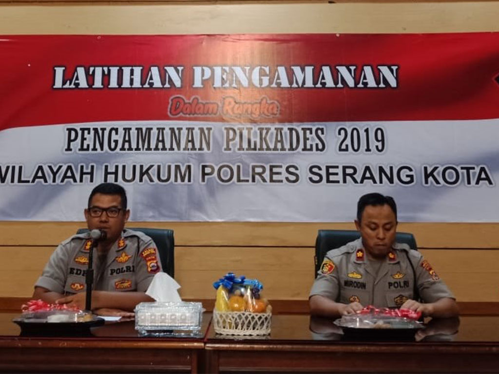 Kapolres Serang Kota AKBP Edhi Cahyono