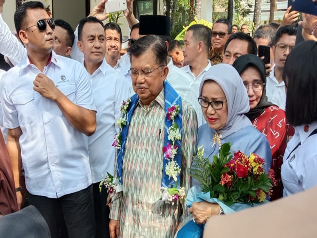 HM Jusuf Kalla Pulang Kampung