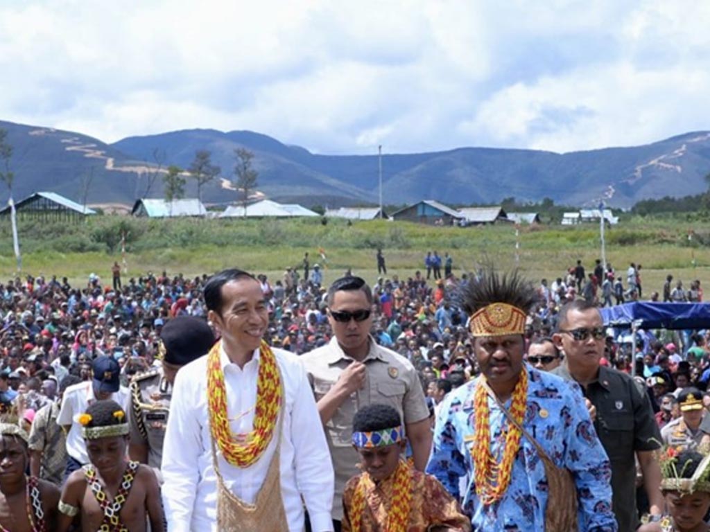 Jokowi di arfak