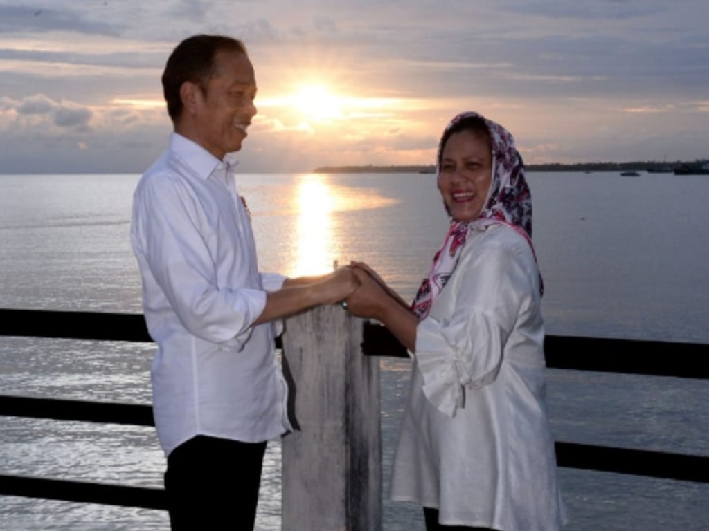 Jokowi dan Iriana