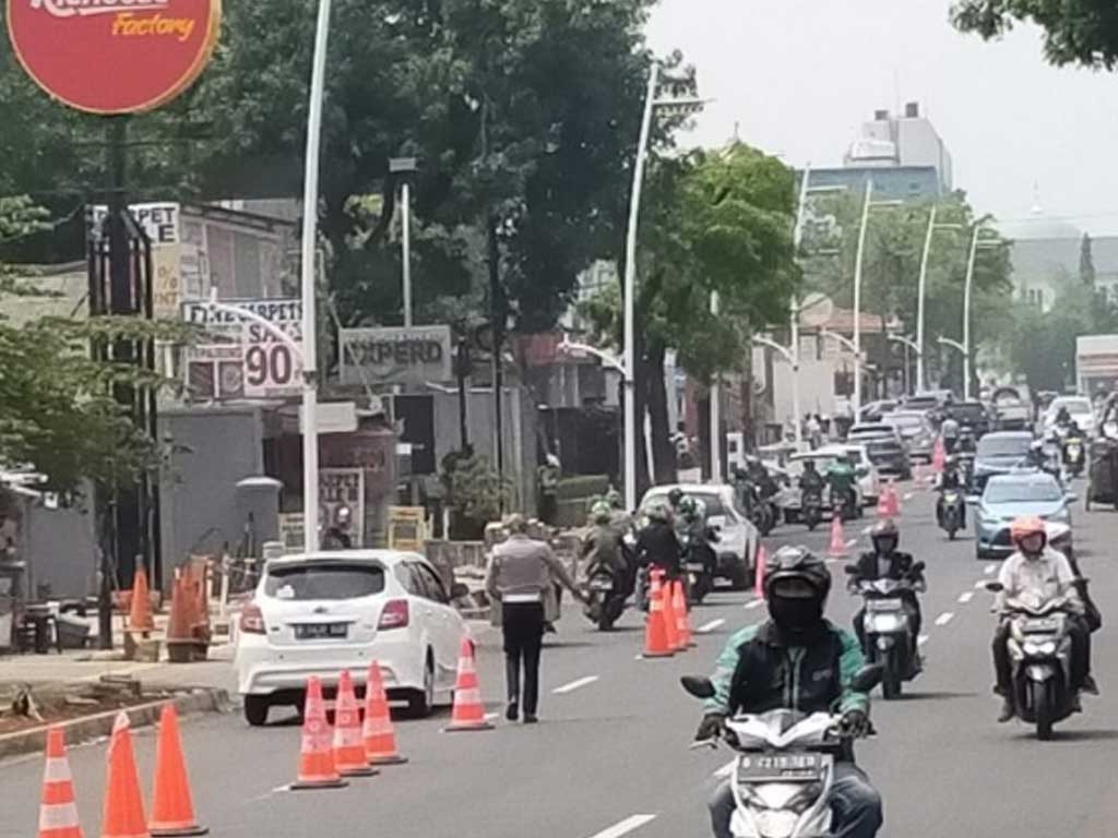 Rekayasa lalu lintas Jalan Kemang Raya