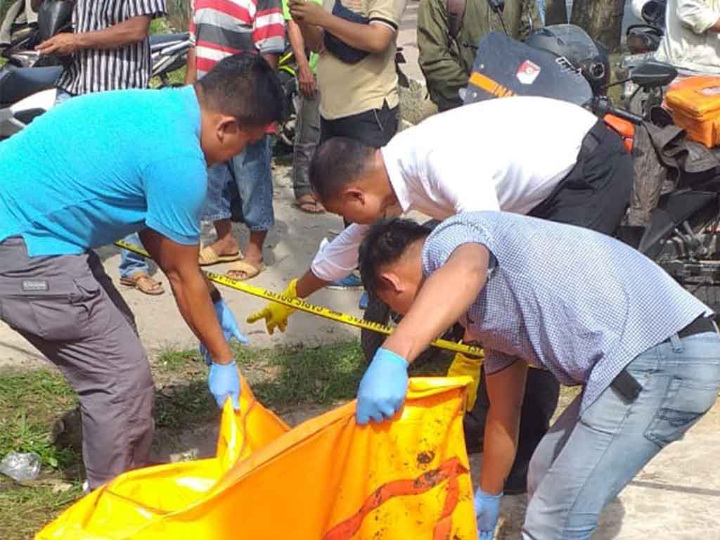 Evakuasi Mayat di Deli Serdang