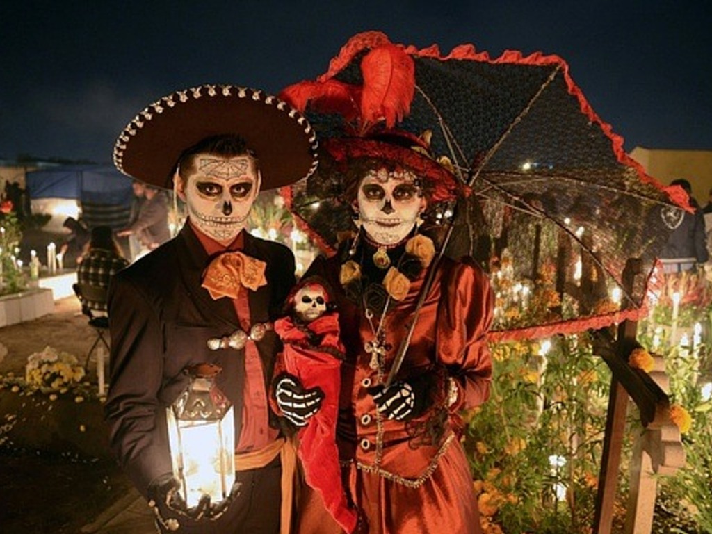 Halloween di Meksiko