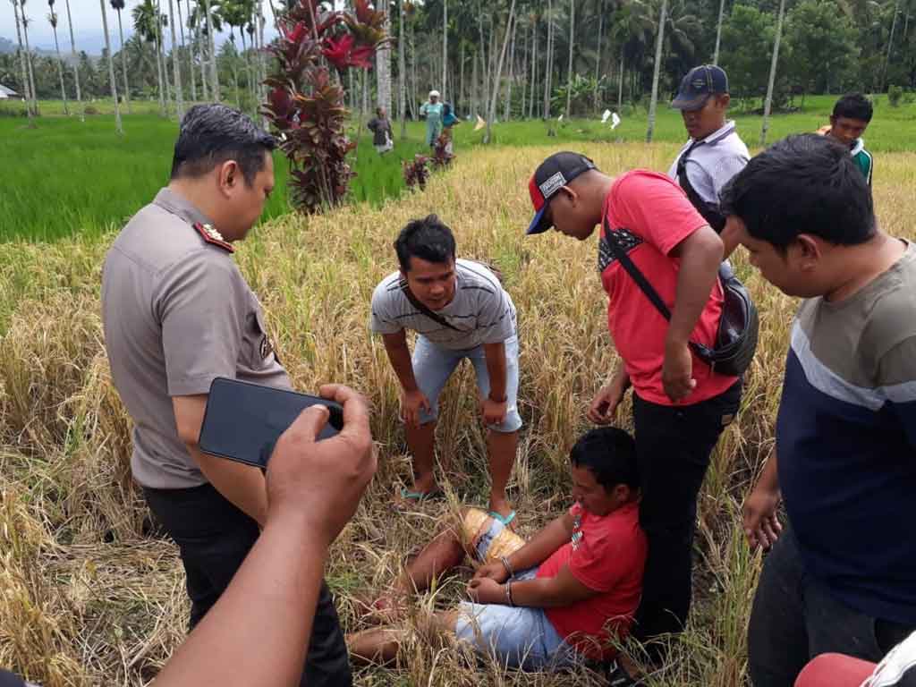 Residivis Sidempuan Ditembak