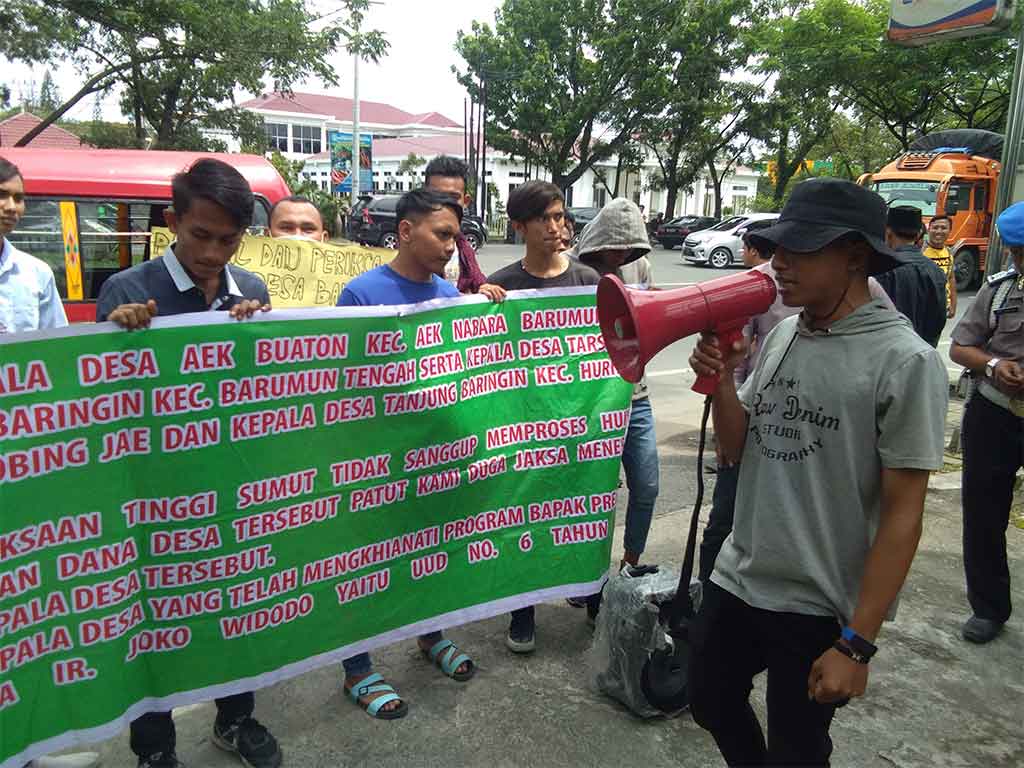 Demo Kejati Sumut