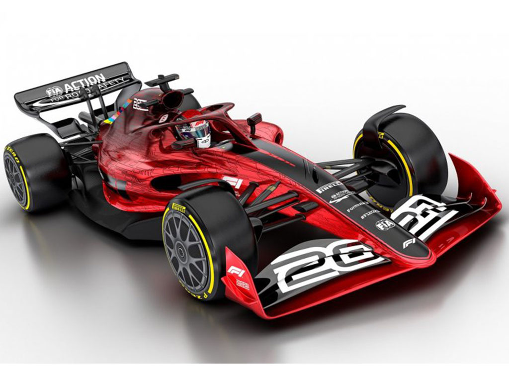 Desain mobil Formula 1 2021