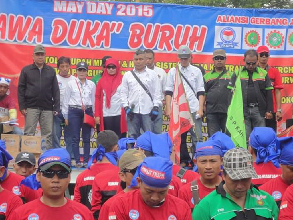 Gerakan buruh berjuang (Gerbang) Jateng