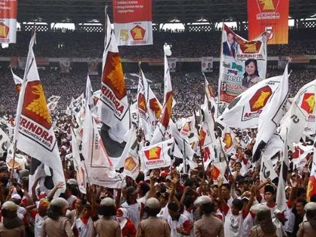 Bendera Partai Gerindra