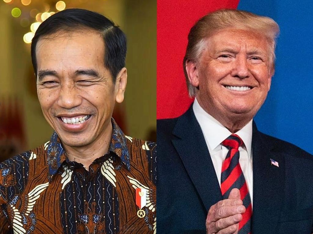 Jokowi Donald Trump